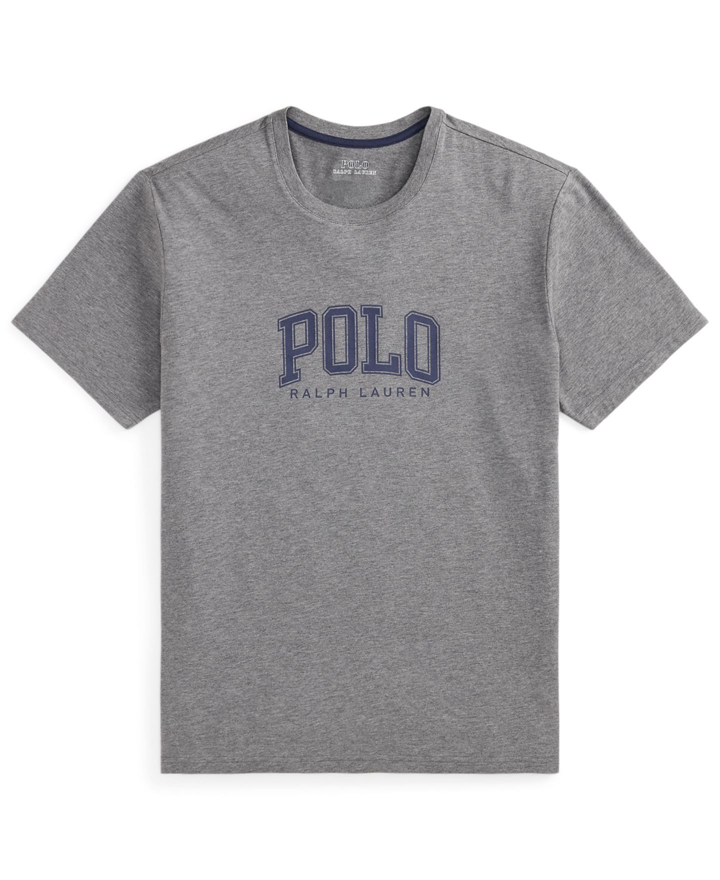 Свитшоты для мужчин, круглый вырез — Polo Ralph Lauren, цвет: Графитовый / Тёмно-синий — фото 4