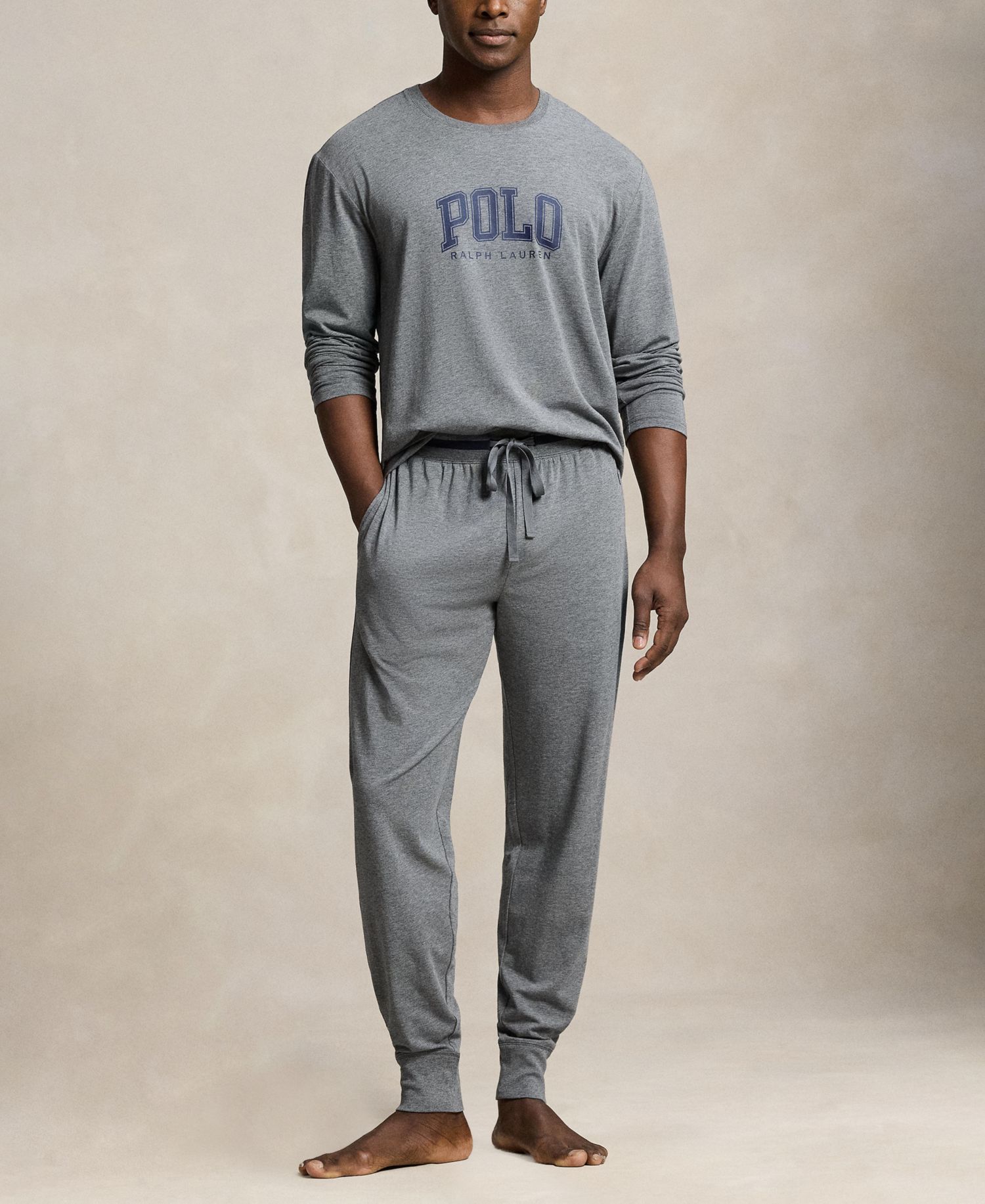 Men's Drawstring Pajama Joggers