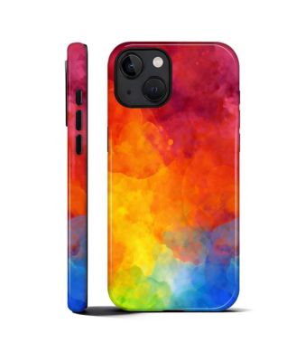 Phone Case Compatible with Apple iPhone 15 Plus, 2-Layer Durable, Sunset Fade