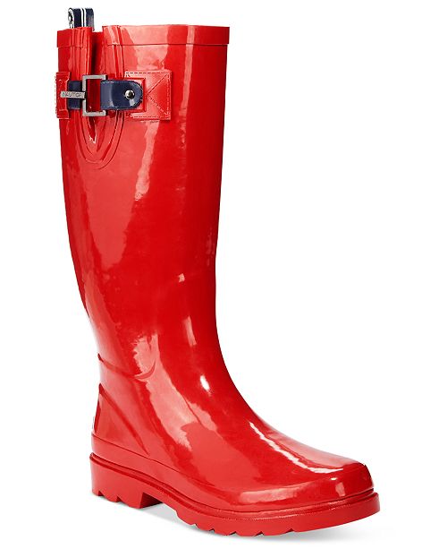 Nautica Women's Finsburt 2 Tall Rain Boots & Reviews - Boots & Booties ...