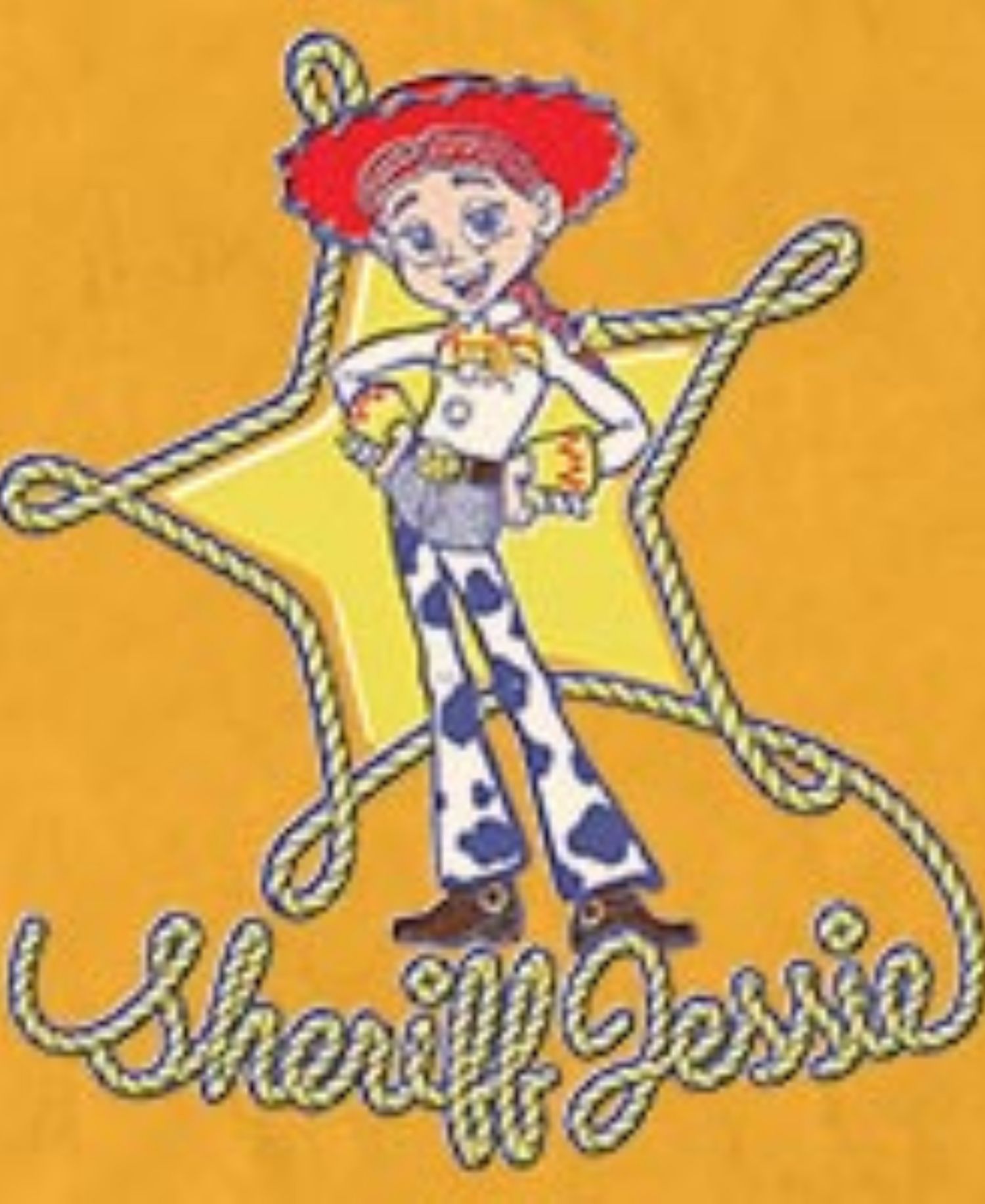 Men's Toy Story Jessie Sheriff Inspired Graphic T-Shirt