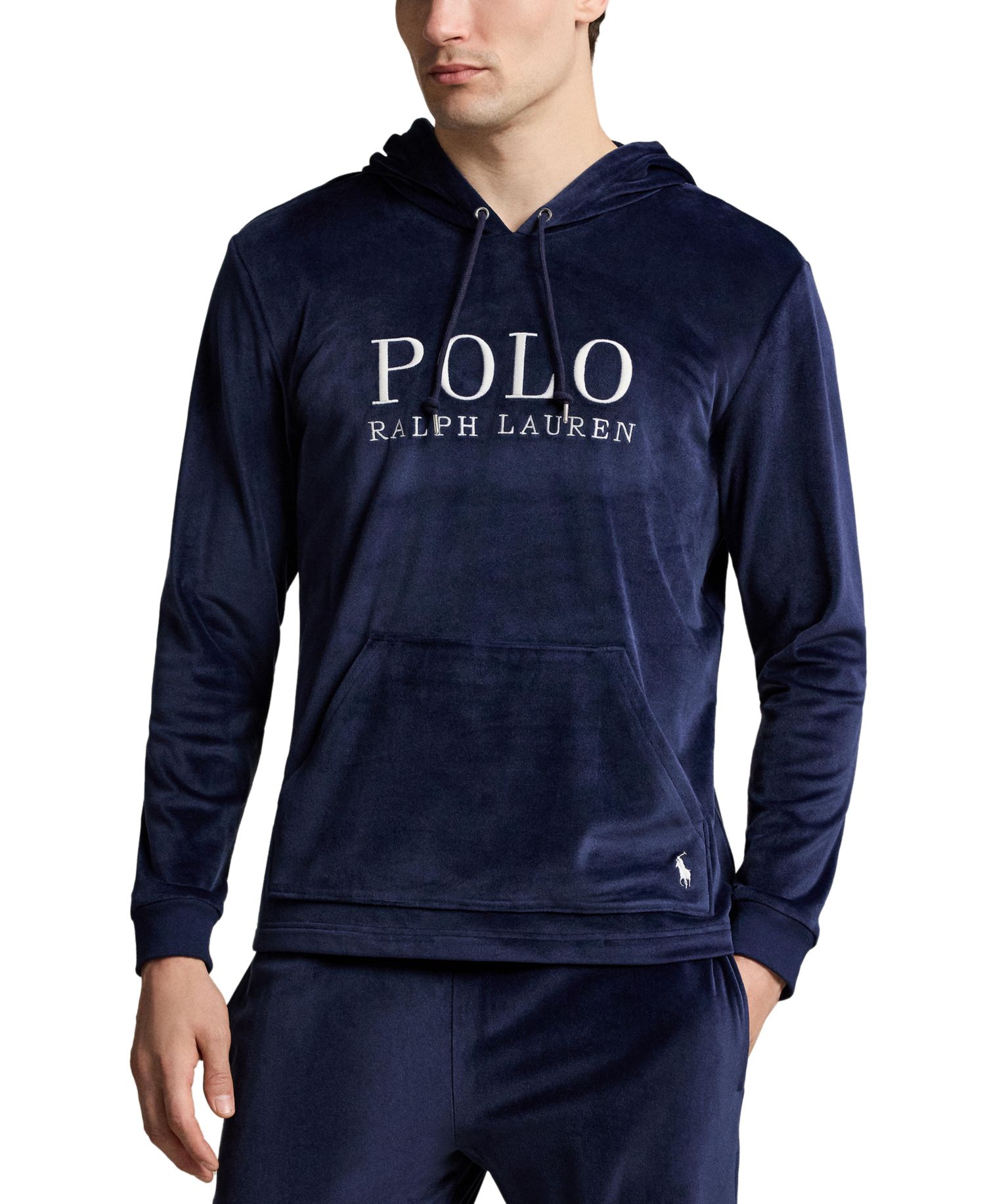 Men's Velour Pajama Hoodie