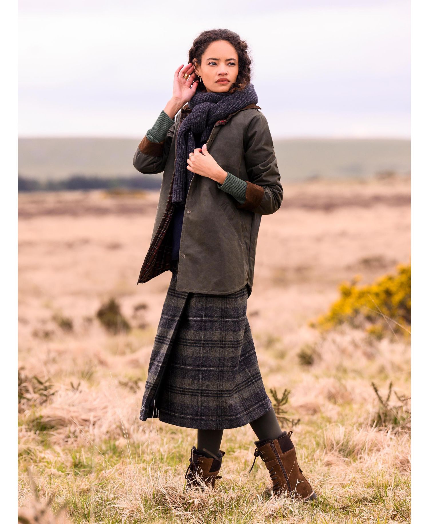 Women's Celtic and Co. Wax Cotton Overshirt Jacket