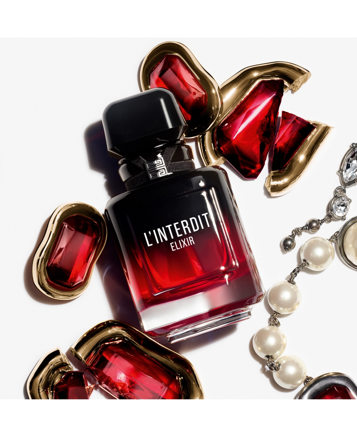 Givenchy L'interdit Elixir Parfum Spray, 1.7 Oz. In Burgundy