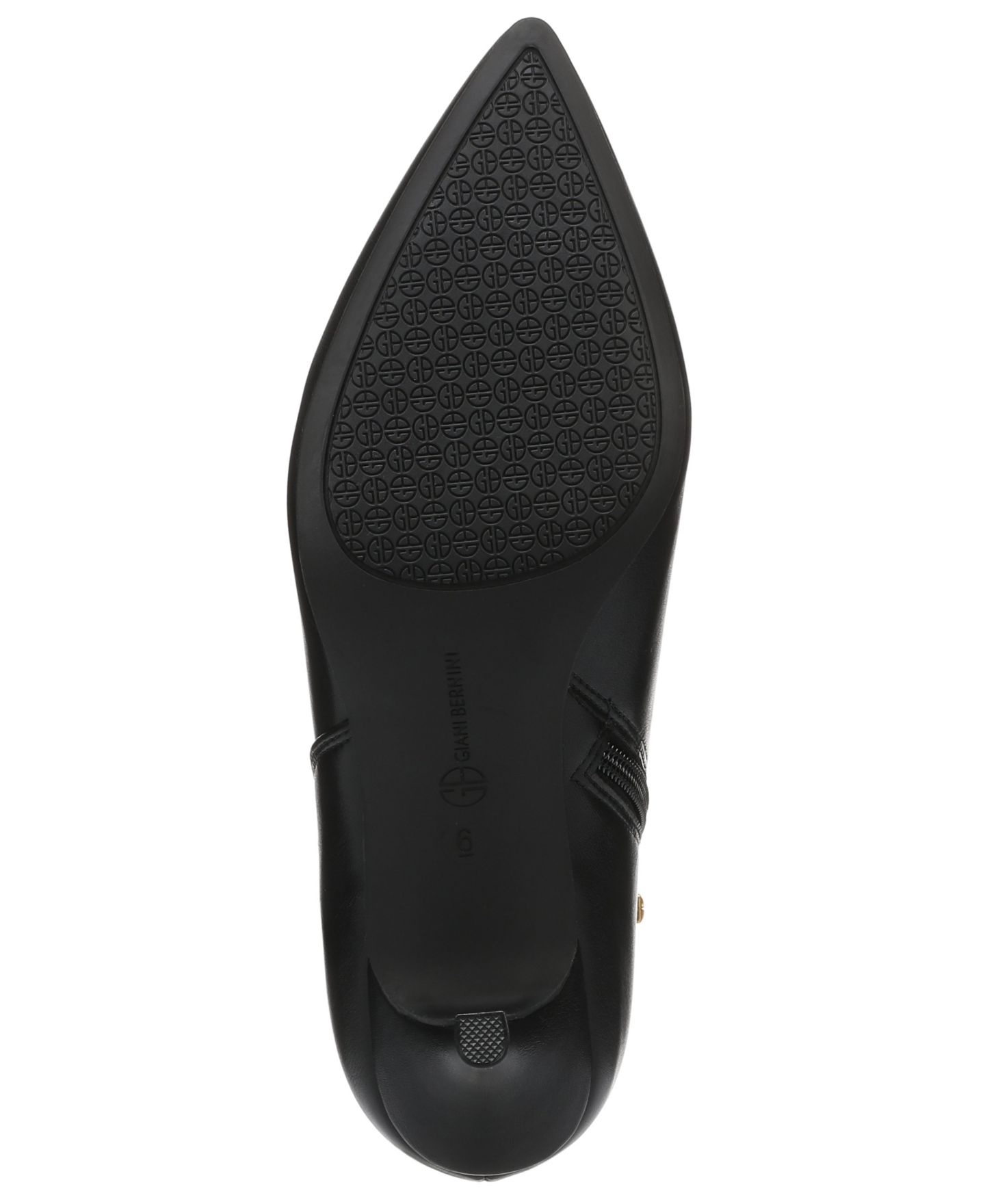 Женские ботинки Giani Bernini Caddence Pointed Toe Kitten Heel Dress Booties, цвет: Чёрный — фото 5