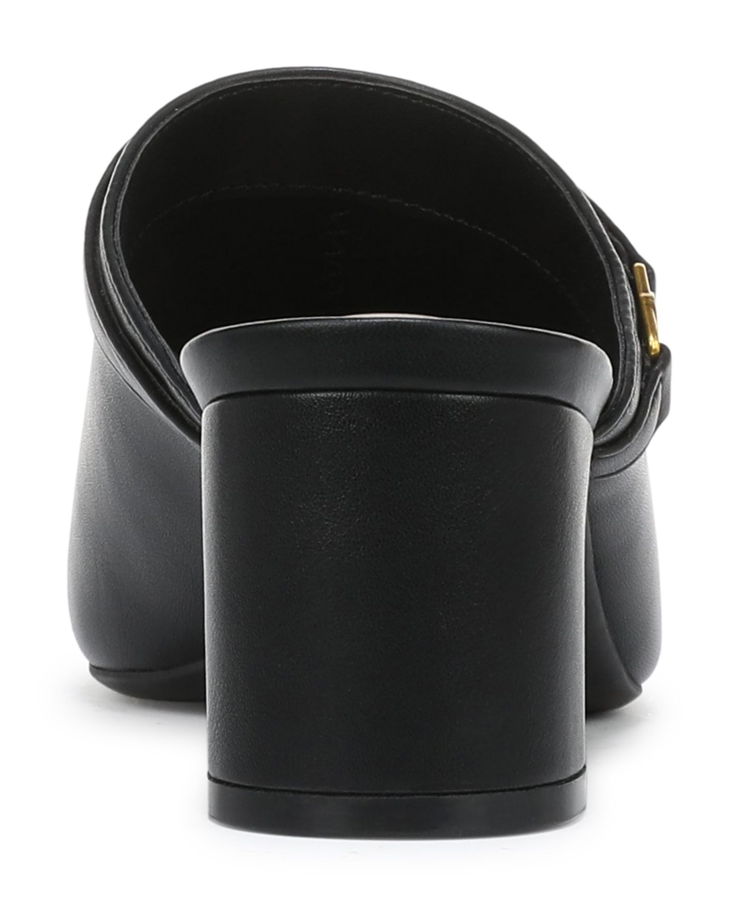 Женские сабо Giani Bernini Vellaa Block Heel Slip On Mules, цвет: Чёрный — фото 3