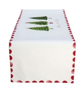 Holiday Joy To All Tree 72" Table Runner