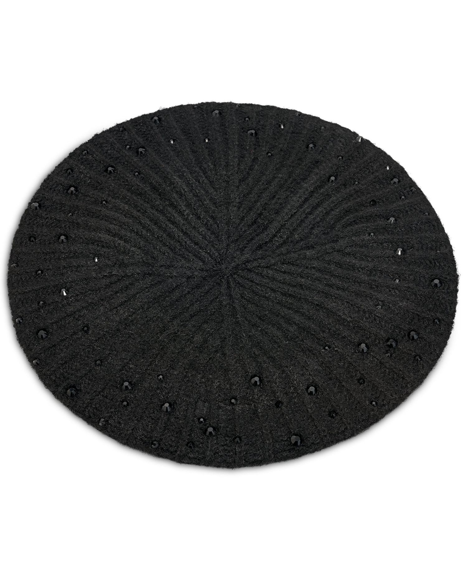 Studded Beret Hat
