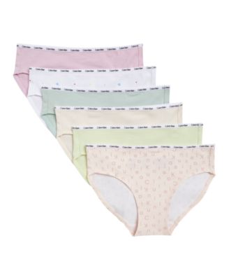 Girls' 6-16 Tiny CK Hears Bikini, 6-Pack