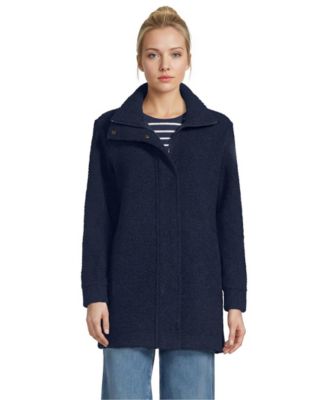 Women's Tall Boucle Fleece Coat