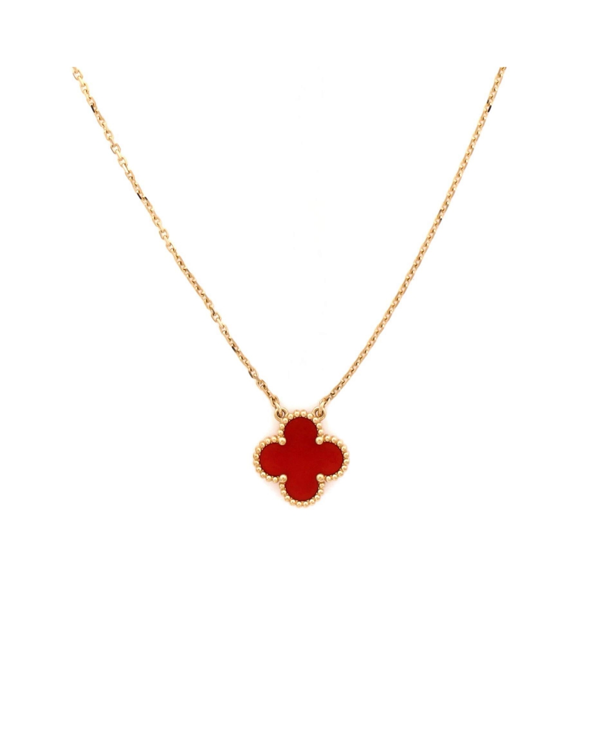 Pre-Owned Van Cleef and Arpels Vintage Alhambra Pendant Necklace - 18k yellow gold