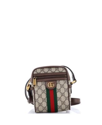 Mini Ophidia Messenger Bag GG Coated Canvas