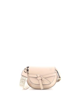 Mini Gate Dual Shoulder Bag Leather