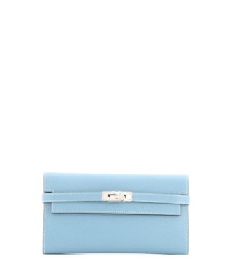 Pre-Owned Hermes Long Kelly Wallet Epsom
