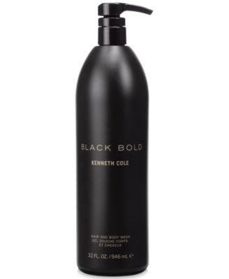Kenneth Cole - Men's Black & Gold Hair & Body Wash, 32 oz.