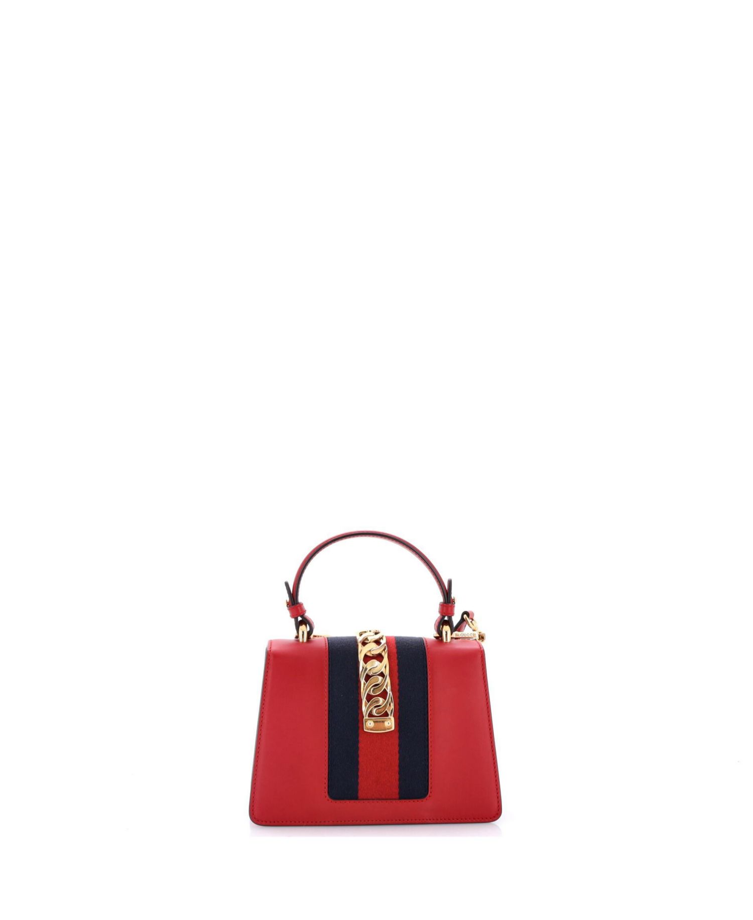 Mini Sylvie Top Handle Bag Leather