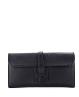Pre-Owned Hermes 29 Jige Elan Clutch Swift