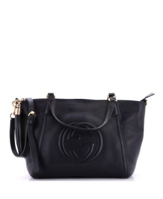 Small Soho Convertible Top Handle Bag Leather