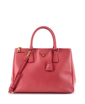 Large Galleria Double Zip Tote Saffiano Leather