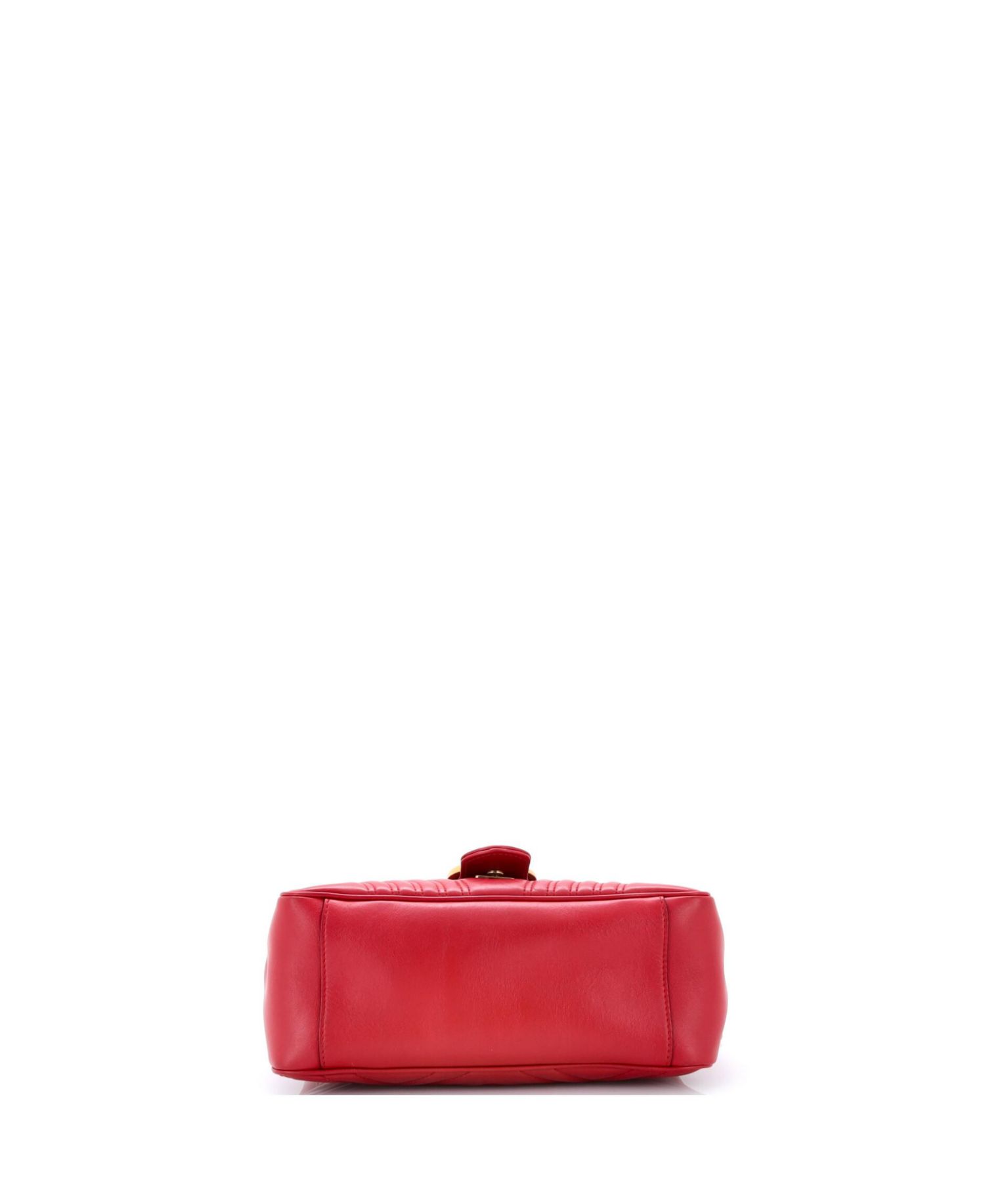 Small GG Marmont Top Handle Flap Bag Matelasse Leather