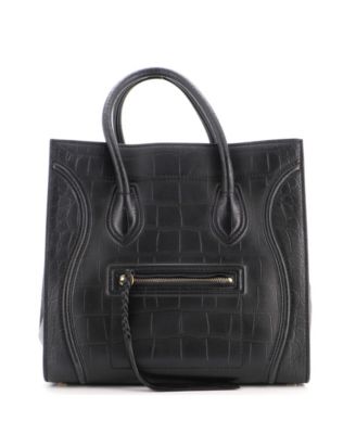 Medium Phantom Bag Embossed Leather