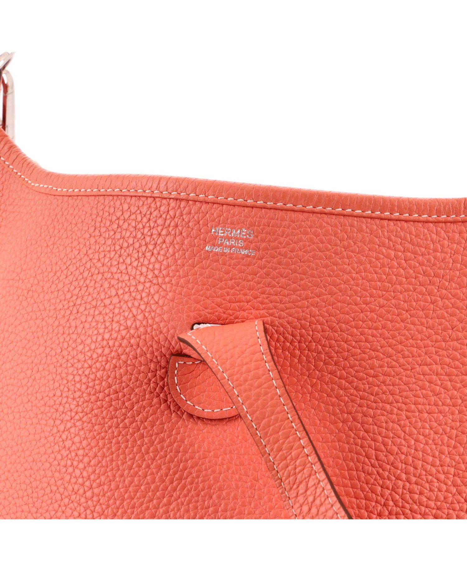 Pre-Owned Hermes PM Evelyne Bag Gen I Clemence