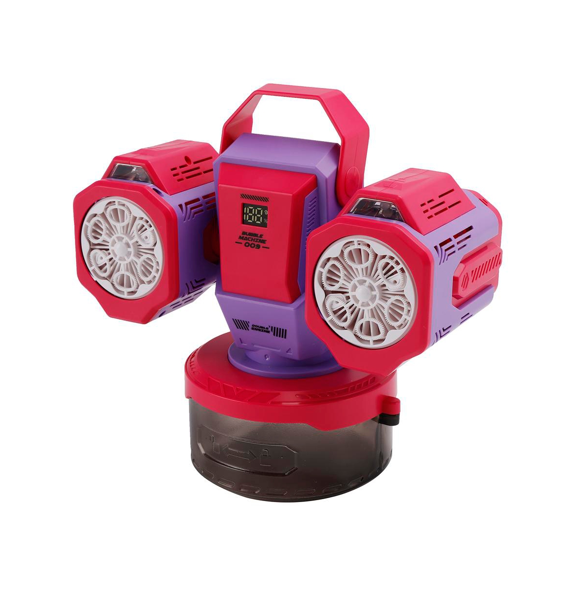 Bruce & Shark Rechargeable Bubble Machine with Remote, 30,000 Bubbles Per Minute, Ages 3+