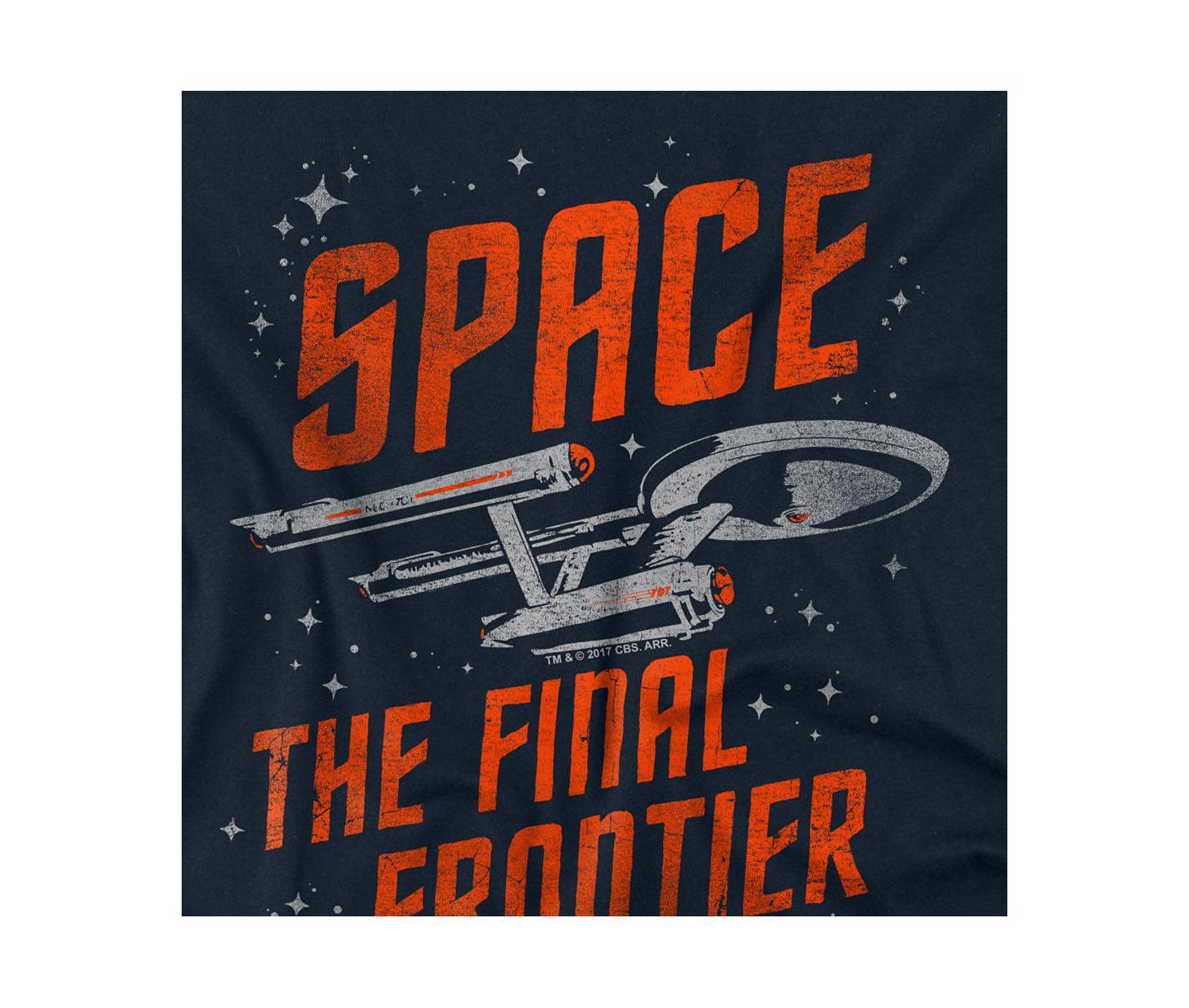 Мужская футболка Star Trek Space Travel, цвет: Тёмно-синий — фото 3