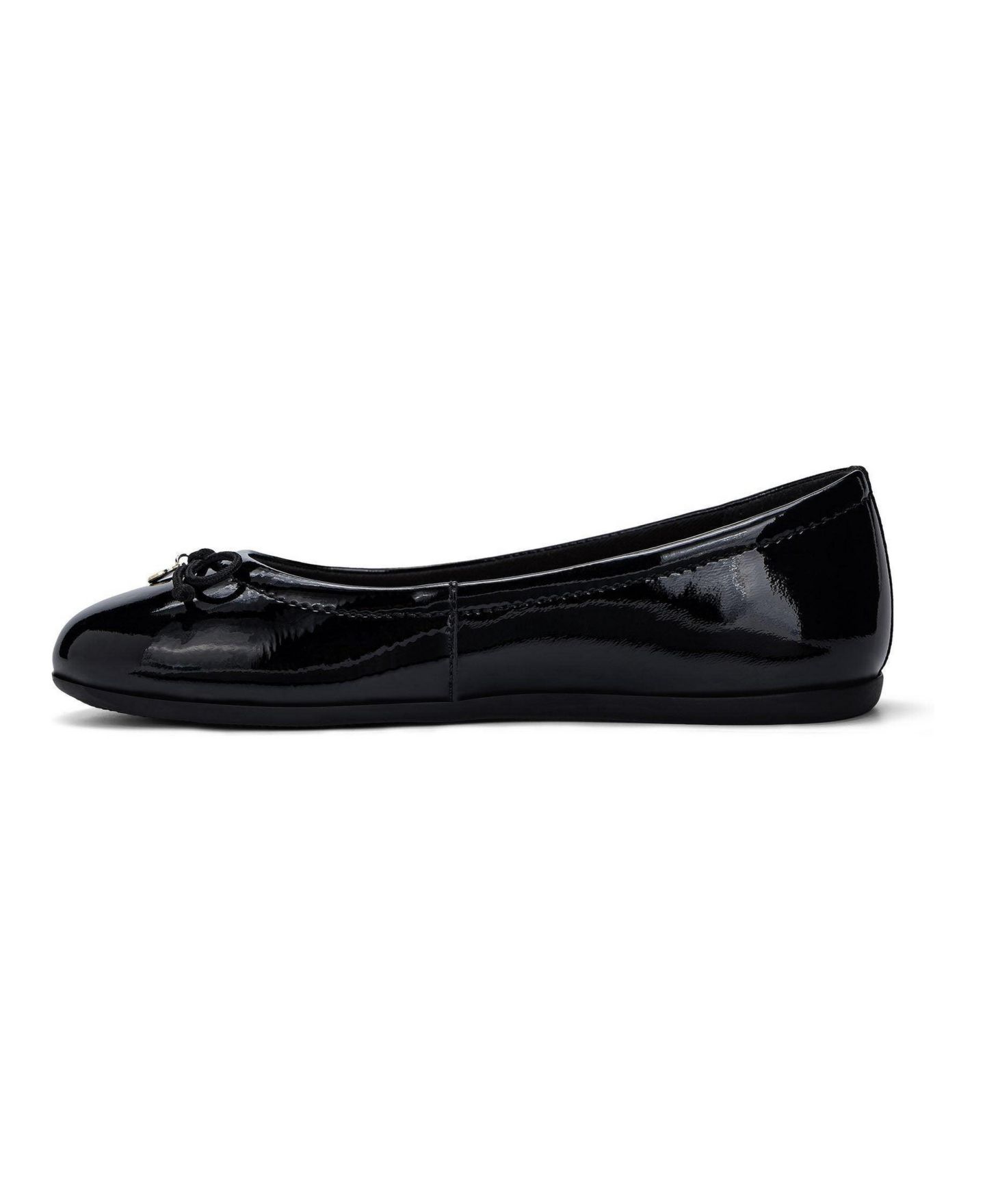 Балетки Sperry Piper Ballet Flat для девочек, цвет: Чёрный — фото 2