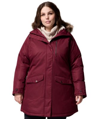 Plus Size Suttle Mountain™ Long Insulated Sherpa-Lined Jacket