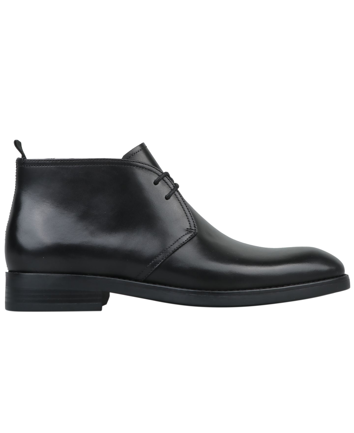 Мужские ботинки Alfani Genuine Leather Chukka, цвет: Чёрный — фото 2