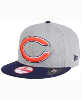 New Era Chicago Bears Heather Grand 9FIFTY Snapback Cap - Macy's