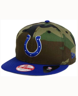 New Era - Indianapolis Colts Camo Two Tone 9FIFTY Snapback Cap