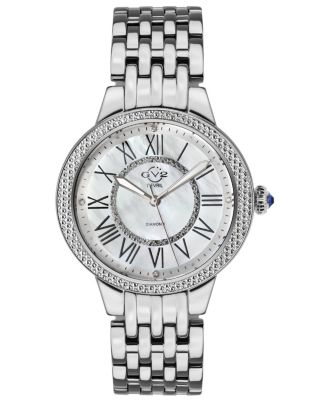 Women's Astor II Swiss Quartz Silver Stainless Steel Bracelet Diamond Watch