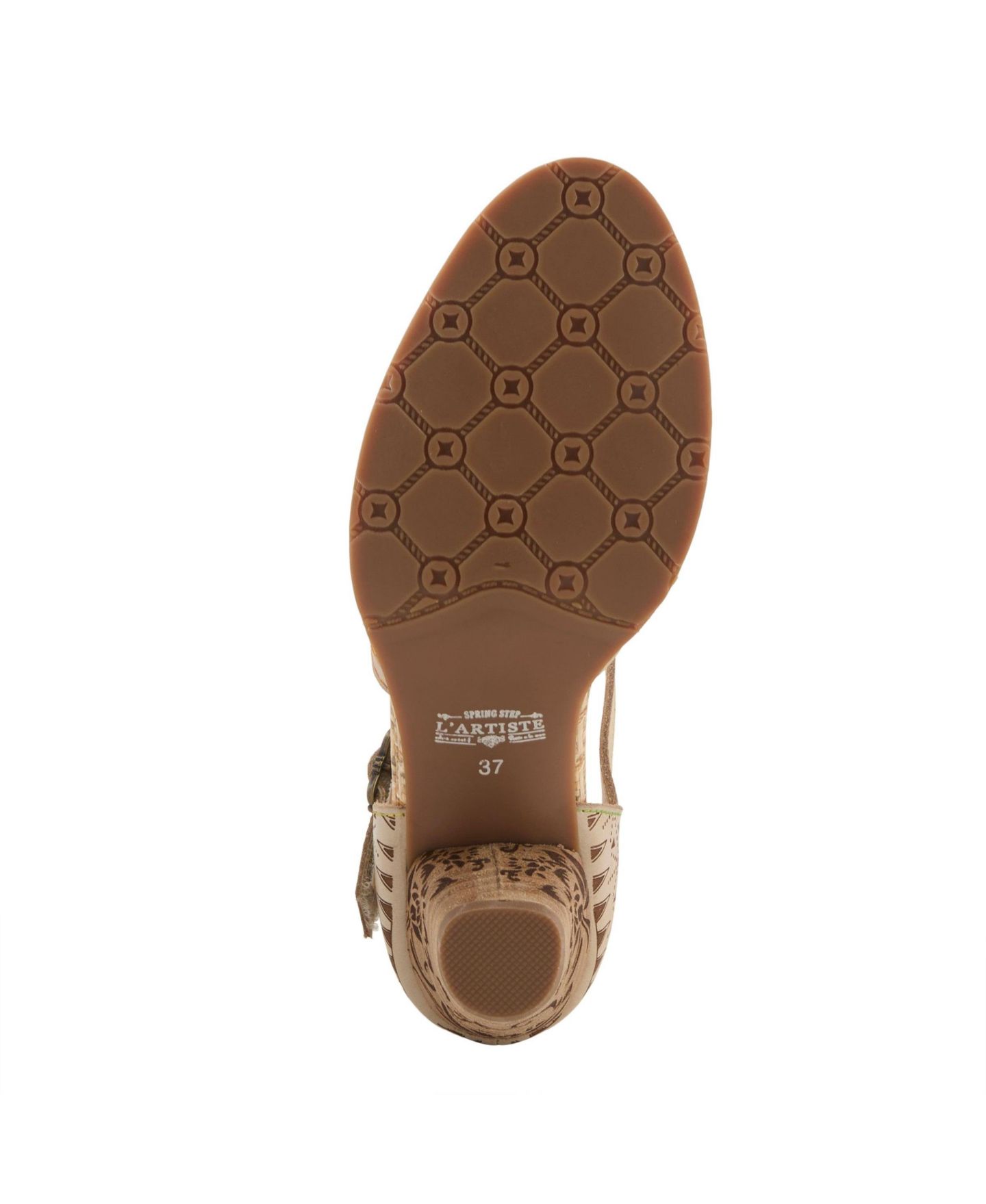 L'Artiste Women's Niobella Mary Jane with Hand-Painted Leather, цвет: Бежевый — фото 6