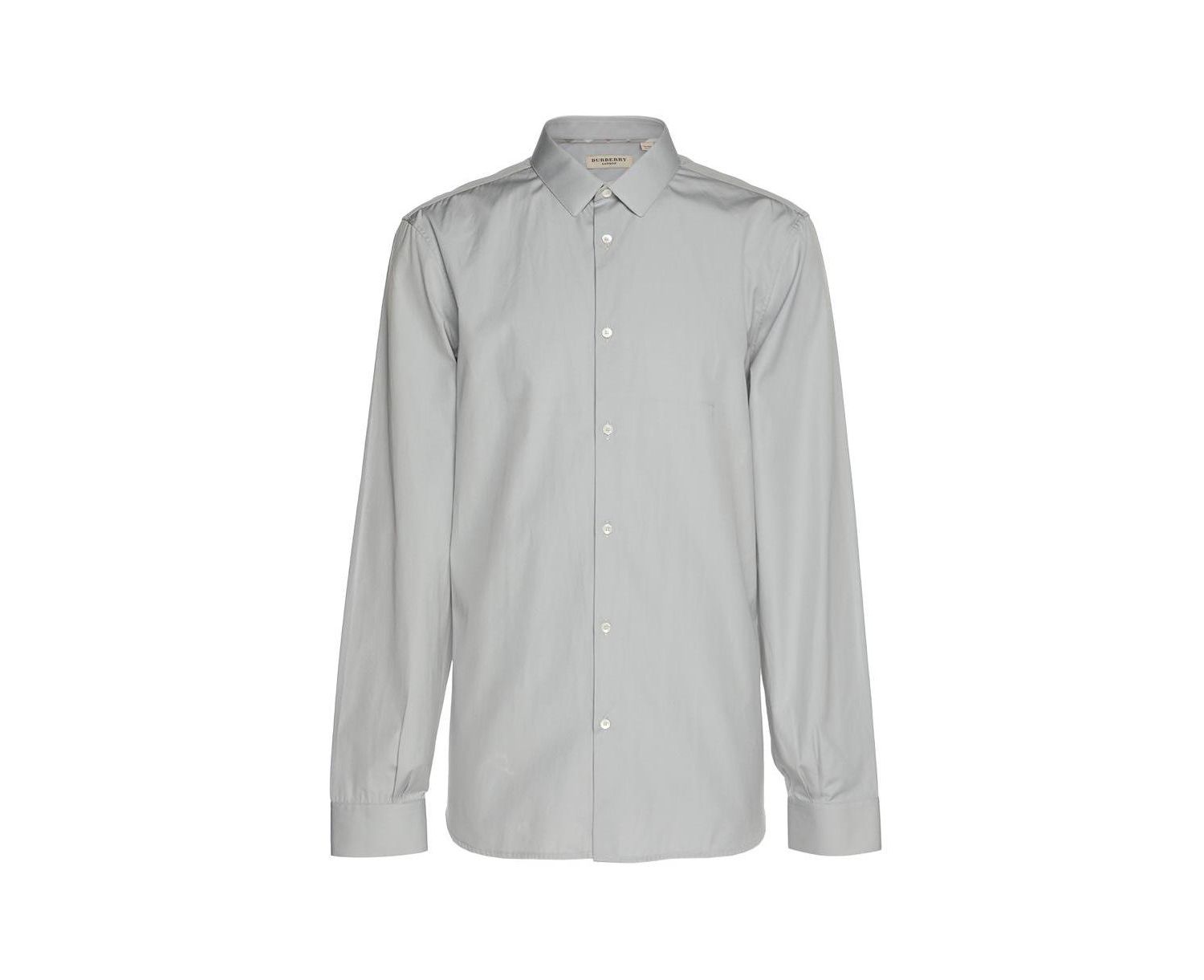 Women's Burberry Tailored Cotton Long-Sleeve Shirt