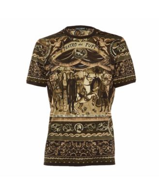 Women's Teatro Dei Pupi Cotton Graphic T-Shirt