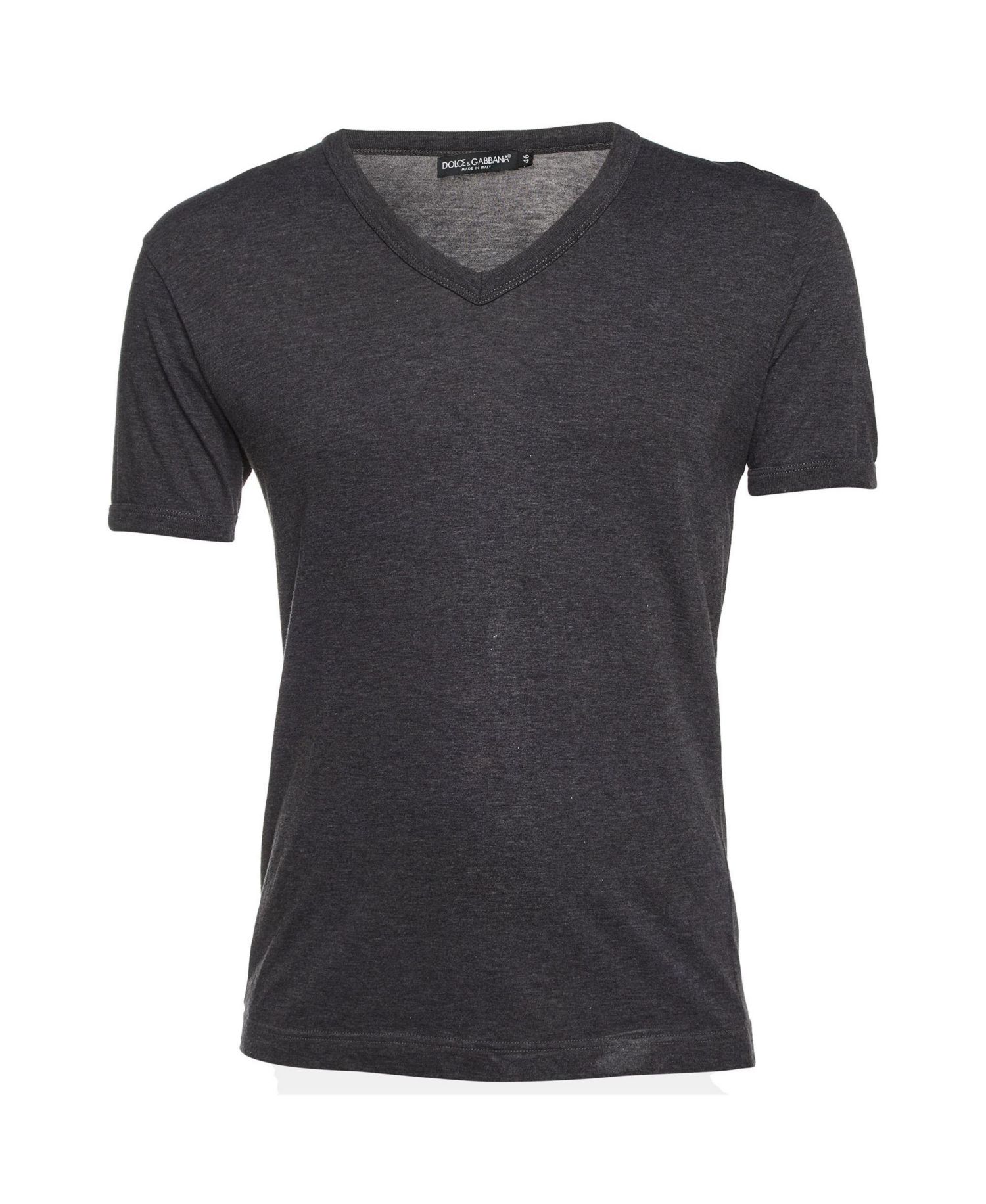 Women's Men's Heathered Cotton V-Neck T-Shirt