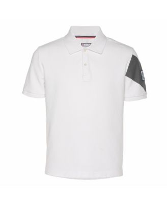 Women's Logo Patch Color-Block Polo Shirt