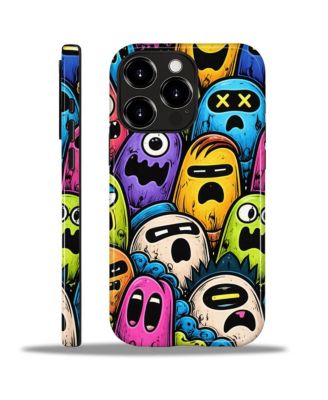 Phone Case Compatible with Apple iPhone, 2-Layer Durable, Ghost Party