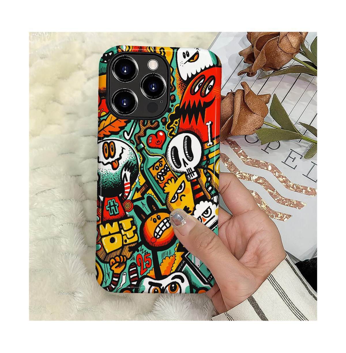 Lisen 2-Layer Phone Case with Anti-Slip Grip and Raised Camera Ring, Compatible with Apple iPhone 16 Pro Max