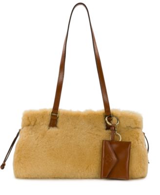 Linnea Medium Sherpa Shoulder Bag