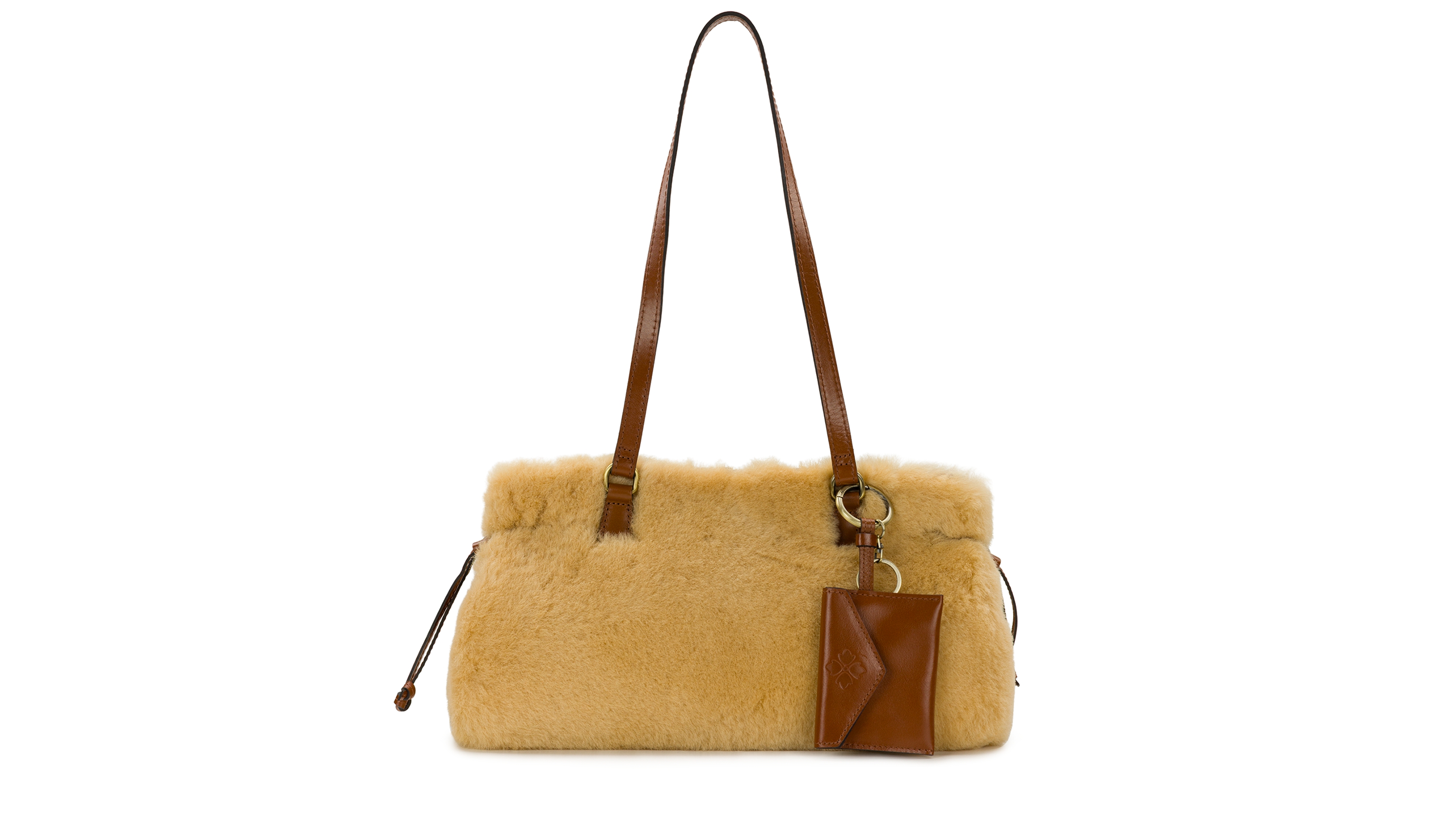 Patricia Nash Linnea Medium Brushed Metal Handcrafted Shoulder Handbag