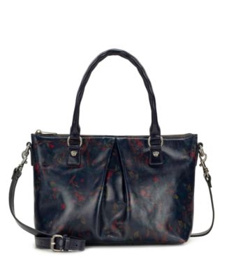 Zora Medium Leather Top Handle Crossbody Bag