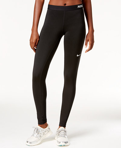 Nike Pro Warm Dri-FIT Leggings - Pants - Women - Macy's