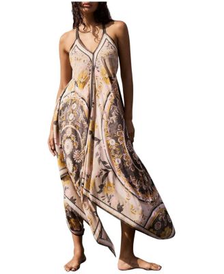 Women's Desert Bloom Handkerchief Maxi Dress