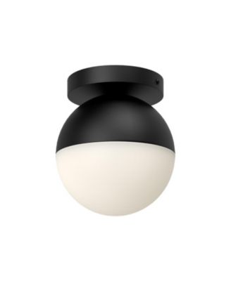 Monae 6-in  Glass 1 Light Flush Mount