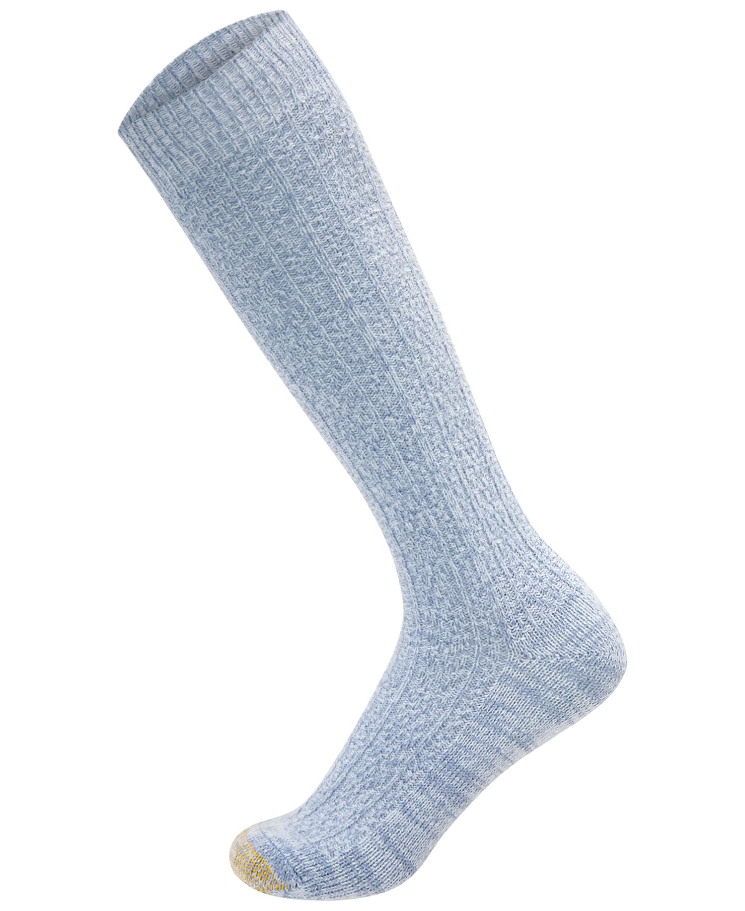 Women's Cable-Knit Reinforced Toe Knee-High Socks, 2-Pack