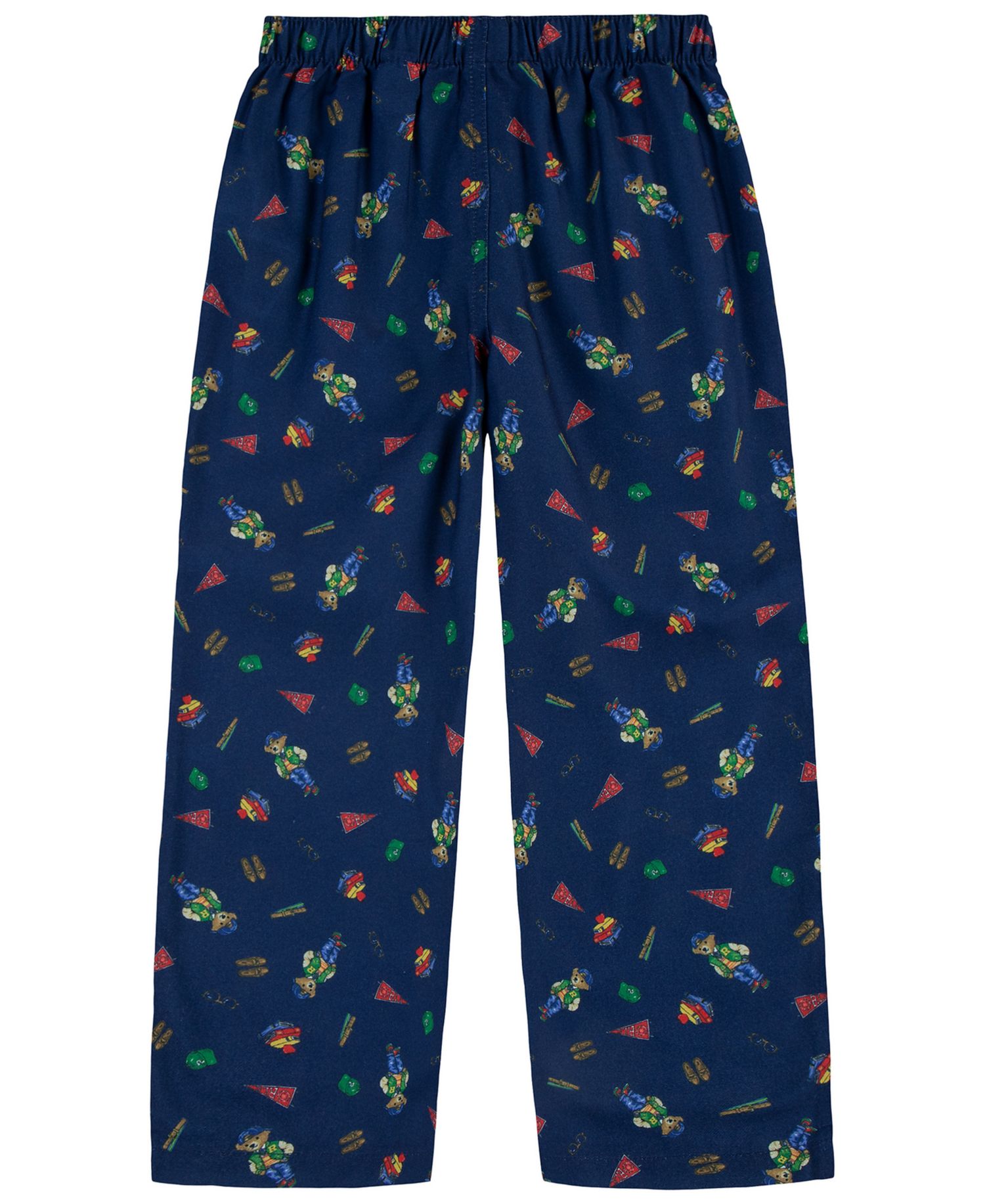 Boys' 4-7 Polo Bear Woven Pajama Pants