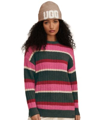 UGG Women's Riz Ribbed Long-Sleeve Knit Sleep Top